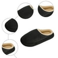 thumbnail image 6 of Dakaela Fuzzy Slippers for Women Memory Foam Winter Warm Suede House Shoes Indoor Outdoor Non Slip Slides Mules Clogs, 6 of 8