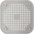 thumbnail image 2 of Shower Drain Filter, 3 Pcs Sink Lids Silicone Drain Protector Bung Filter for Kitchen, Bathroom-Grey,, 2 of 4