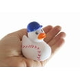 thumbnail image 3 of Set of 6 Regular 2" Sports Athletic Print Rubber Ducks - Rubber Duckies - Cute Novelty Prize Reward Giveaway, 3 of 7