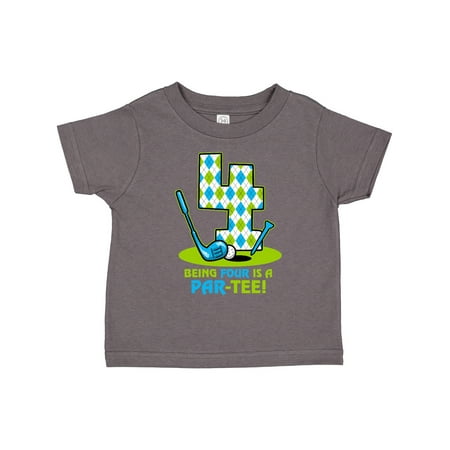 

Inktastic Golf Par-Tee 4th Birthday Gift Toddler Boy Girl T-Shirt