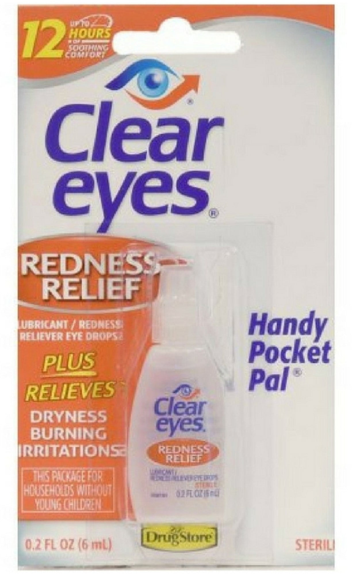Clear Eyes Mild Dry Eyes Natural Tears Eye Drops-0.5 oz HSA/FSA Eligible -  Walmart.com