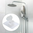 thumbnail image 6 of Holder for Hand Held Showerheads Wall Mounted Shower Hose Holder Clear, 6 of 8