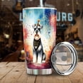 thumbnail image 3 of Hello 2025 Schnauzer Celebrates Happy New Year Firework Balloon 20oz Stainless Steel Tumbler Insulated Cup with Lid Miniature Schnauzer Dog Lover - 02024, 3 of 5