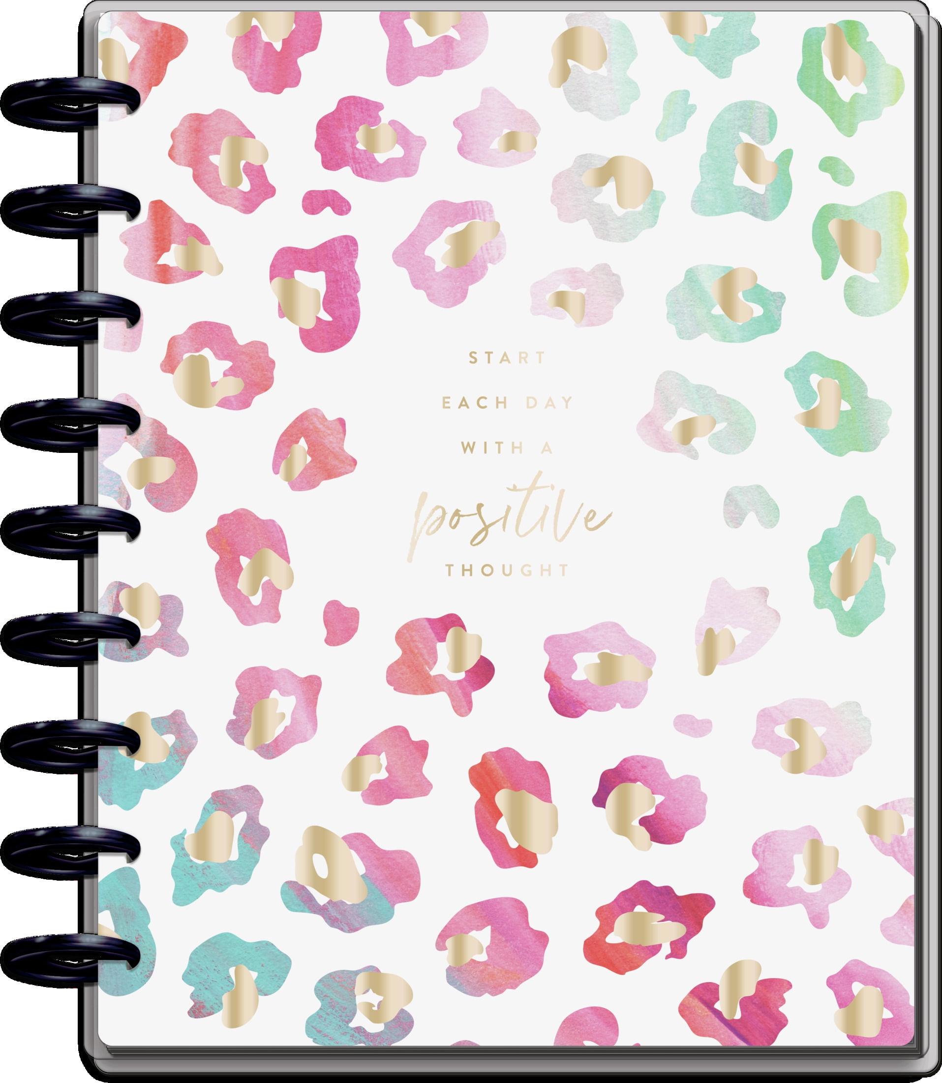 2023 Planner - Monthly/Weekly Planner 12 Month (8.75 x 9.75) - Leopard by The Happy Planner