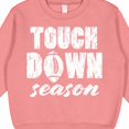 thumbnail image 3 of Inktastic Touchdown Season Football Toddler Sweatshirt, 3 of 4
