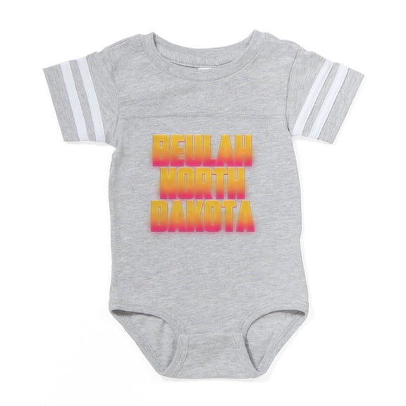 CafePress - Beulah North Dakota - Cute Infant Baby Football Bodysuit