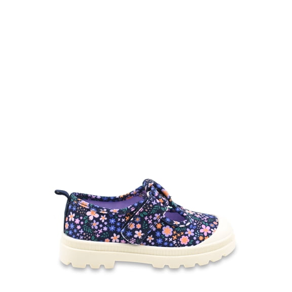 Wonder Nation Toddler Girls Casual T Strap Shoes