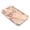 Pink-14" x 8.5" x 0.7", variant on Carrara White Marble Serving Tray 14" x 8.5" x 0.7" for Kitchen, Bathroom, and Home Decor