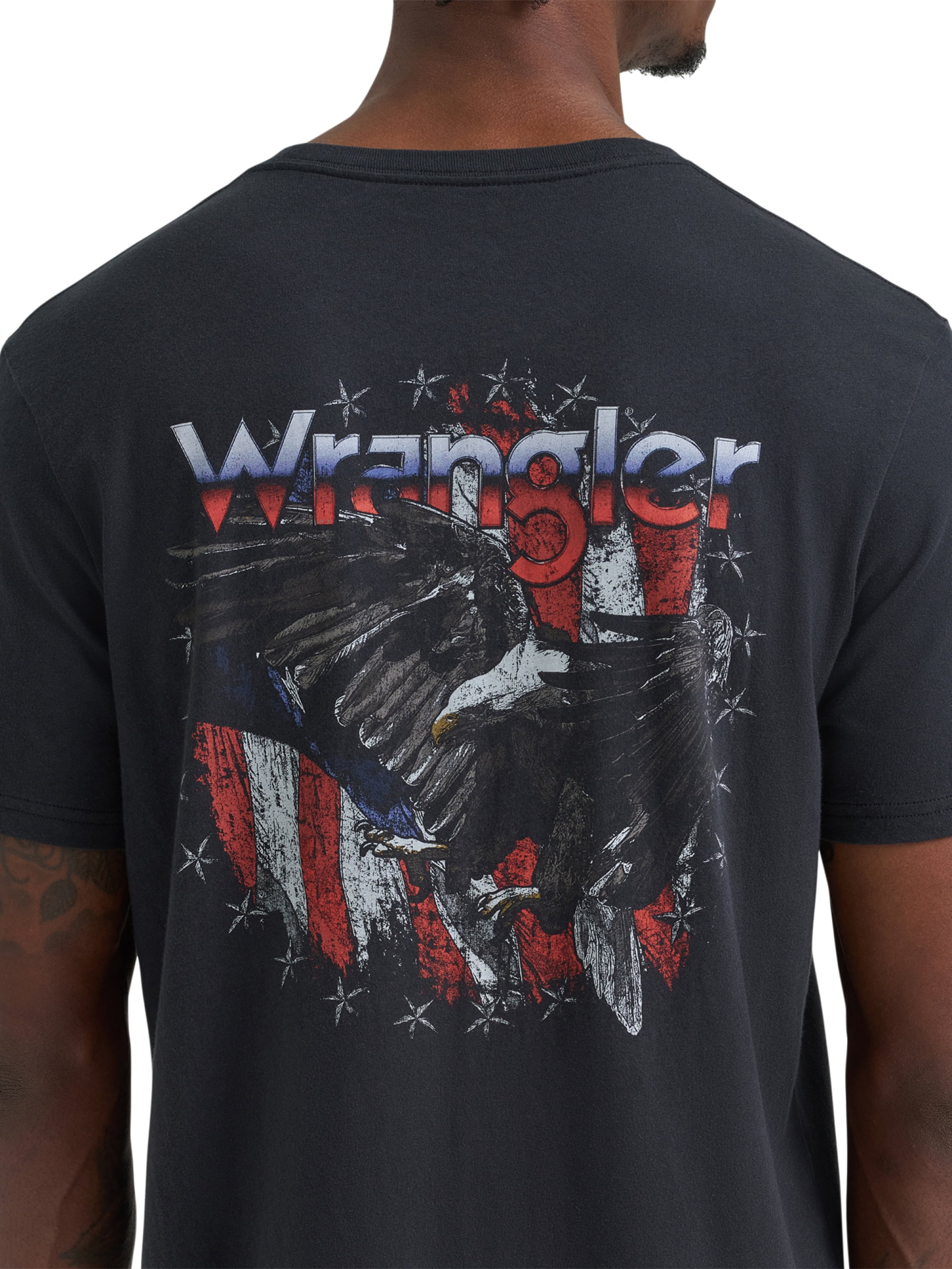 Wrangler® Men's and Big Men's Regular Fit Short Sleeve Graphic Tee, Sizes S-3XL