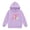 Purple, variant on Cute Hoodies for Teen Girls Trendy Oversized Hooded Sweatshirt Fourth Grade Colorful Bow Graphic Long Sleeve Pullover Sweater