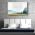thumbnail image 3 of Bible Verse Canvas Wall Art Mountain Landscape Wall Art Lamentations 3 21 23 Prints For Bathroom Bedroom Unframed 24×36 in, 3 of 5