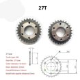 thumbnail image 4 of 2X Kit de Roues d'Engrenage de Planche à Roulettes Électrique DIY 04C, Engrenage de Chaîne à 2 Points, 27 Roues d'Engrenage Électriques DIY, 9x27 g 8 mm D, 4 of 6