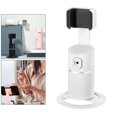 thumbnail image 2 of Rotación de 360 &deg; Stick trípode cardán Cámara teléfono montaje Auto cara seguimiento de objetos - Blanco Sunnimix Soporte para teléfono, 2 of 8