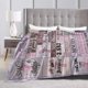 thumbnail image 2 of LHSHID Dinosaurs and The Woods Blanket Flannel Soft and Comfortable Anti static Bed Sofa Blanket 60x80in, 2 of 6