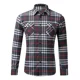 thumbnail image 1 of Camisa Hombre Manga Larga Cuadros Franela Casual Moda, 1 of 3