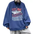 thumbnail image 1 of Moda Sudadera Cuello Redondo Estampada Estilo Sport Unisex, 1 of 8