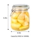thumbnail image 2 of Frascos de almacenamiento de alimentos ZALSSKE de 1 litro con tapas herméticas, juego de 4, 2 of 8