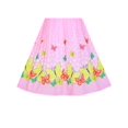 thumbnail image 5 of Girls Dress Pink Butterfly Scallop Neckline 6 Years, 5 of 7