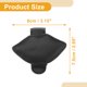 thumbnail image 4 of Clip para gafas de sol de coche Unique Bargains, magnético, universal, soporte para gafas de sol en el parasol, cuero PU negro 8x7.5cm 1 Pcs, 4 of 7