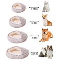 thumbnail image 3 of Cozy Cocoon Dog Bed ,Cat Bed- Medium Size, 20in Pink, 3 of 7