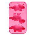 thumbnail image 4 of Lindo Dinosaurio Hogar Helado Silicona Moldes 3 Ranuras Antiadherente Moldes De Silicona De Grado Alimenticio Methold HA028405-03, 4 of 6