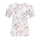 thumbnail image 4 of Xuyuer Short Sleeve Shirts for Women Spring Striped Crew neck Business Casual Tops Loose Work Blouses Women's Tops Summer Shirts Dressy Blouses for Women S-2XL Fashion Outfits 2026, 4 of 6