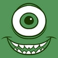 thumbnail image 2 of Men's Monsters Inc Mike Wazowski Eye  Graphic Tee Kelly Green Large, 2 of 5