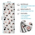 thumbnail image 2 of White Cow Head Dot Pattern Hot Yoga Mat Towel Non Slip for Hot Yoga - Quick-Drying Yoga Mat Cover with 4 Corner Pockets with Travel Bag - Hot Yoga Towel Non Slip Grip Moisture Wicking Sweat 70"x26", 2 of 6