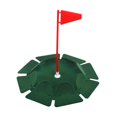 thumbnail image 1 of Lipstore Golf Practice Putting Cup Putting Hole Disc Flagstick Flocking Golf Supplies for Red Flag, 1 of 8