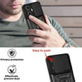 thumbnail image 3 of Case for Xiaomi Mi 11T with Slide Camera Cover,Military Grade Heavy Duty Protection Phone Case Cover with Magnetic Ring Kickstand for Xiaomi Mi 11T Pro/11T 4G SJ Black, 3 of 7