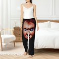 thumbnail image 6 of Saiise Chucky Ay Womens Pama Pants Stretch Comfy Lounge Pants Drawstring Sleep Bottoms with Pockets, 6 of 7