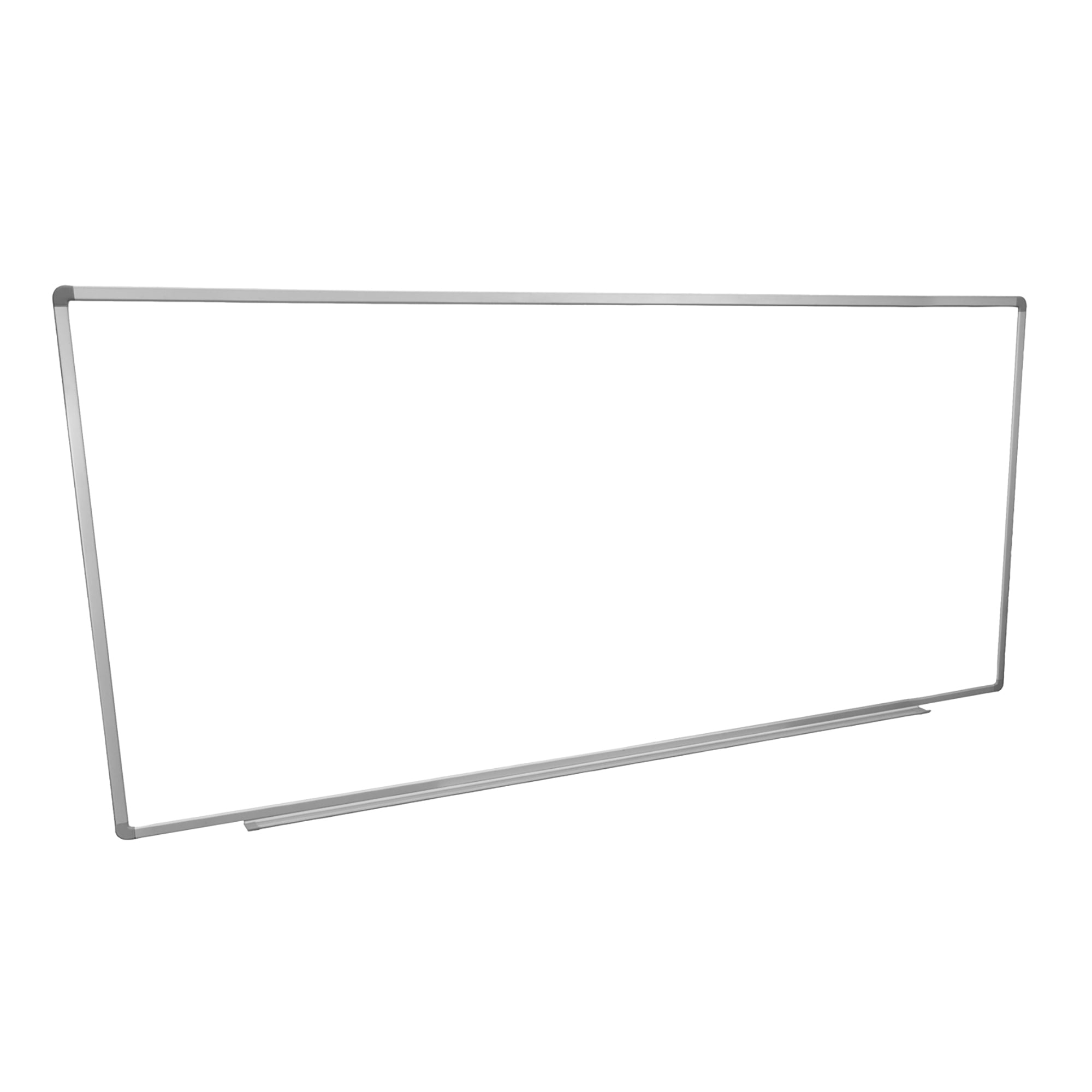 Luxor Magnetic Wall Mounted Dry Erase Board 60 X 40 Silver Aluminum Frame Walmart Com Walmart Com