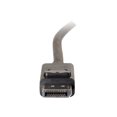 thumbnail image 3 of C2G 54326 DisplayPort to HDMI Adapter Cable M/M, TAA Compliant, Black (6 Feet, 1.82 Meters), 3 of 6