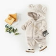 thumbnail image 2 of REDARER Outfit for Baby Boys Cozy Two Piece Toddler Winter Wear with Jacket and Pants Soft Warm Fabric,Size:9-12 Months, 2 of 9