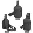 thumbnail image 3 of Bolso para teléfono móvil ultraligero y multifuncional, riñonera deportiva para hombre y mujer, bolso bandolera vertical, adecuado para deportes al aire libre, correr y viajar, 3 of 7