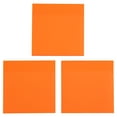 thumbnail image 3 of JAM Paper Transparent Sticky Note Pad, Orange, 3 x 3, 300 Sheets/Pack, 3 of 5