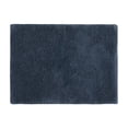 thumbnail image 2 of Noble Linens Reversible Dual-Texture Cotton Bath Mat, 24 in x 17 in, Navy, 2 of 10