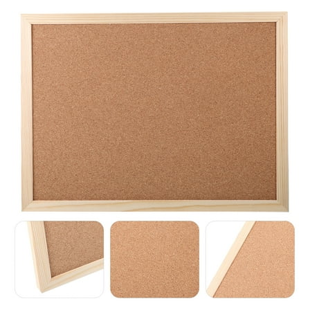 SEWCHICS 1 Set Home Office Cork Board Wall Light Brown Note Anchoring Classroom