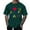 Dark Green, variant on Heart To Finger Paint I'm Paint Cute Graphic Tee for Men Comfortable Casual Crew Neck Shirt Soft Everyday Wearable Top with Design