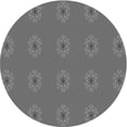 thumbnail image 1 of Ahgly Company Machine Washable Indoor Square Transitional Grey Gray Area Rugs, 3' Square, 1 of 7