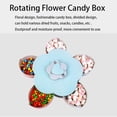 thumbnail image 4 of BotaniNest Rotating Shaped Snack Tray Top With Phone Holder Rotating Serving Platter With Heart Button Modern Dried Fruit & Nut Storage Container For Living Room Party And Home Use, 4 of 6