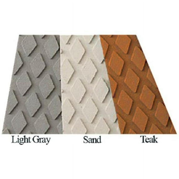 New Treadmaster Anti-slip Deck Covering lewmar Jwtu008342 3' x 4' x 1/8" Light Gray