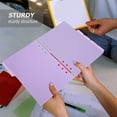 thumbnail image 3 of OUNONA 18pcs A5 Tabbed Binder Dividers Insertable Index Plastic Writable Tabs Colored Binder Divider Sheets for Enhanced Organization in Notebooks and Journals, 3 of 8