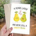 thumbnail image 3 of Tarjeta de aniversario POMELION Cute para el cuarto aniversario de Him Her, 3 of 7