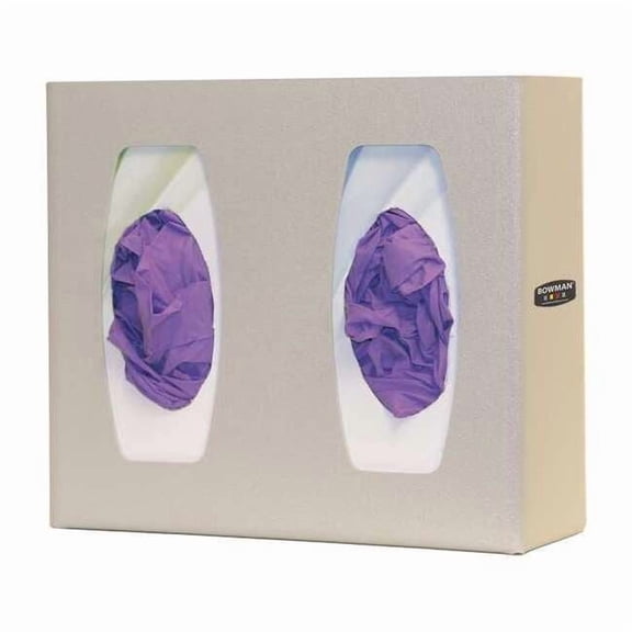 Bowman Dispensers Glove Dispenser, Beige, Wall Mount, ABS GL020-0212