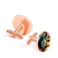 thumbnail image 3 of Rhino Stylish Shirt Clip and Cufflink Set Made of Stainless Steel for Formal Attire, 3 of 6