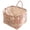 C, variant on Yucurem Boho Fabric Floral Laundry Storage Baskets, 12.99" x10.24" x10.63" Collapsible Large Capacity Spring Vintage Storage Bag Organizer with Handle & Front Pocket