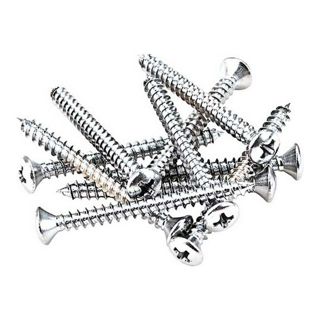 Maytalsory 10pcs Screws Bridges Pin Guitar Bridge Screw Easy to Install DIY Accessories Music Instrument Parts Entertainment