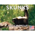thumbnail image 1 of Calendrier shiyou-Skunk 2026 Mensuel Mural, 1 of 3