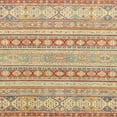 thumbnail image 1 of Ahgly Company Tapis d'Intérieur Carré Abstrait Rose Rouille, 6 Pieds Carré, 1 of 6